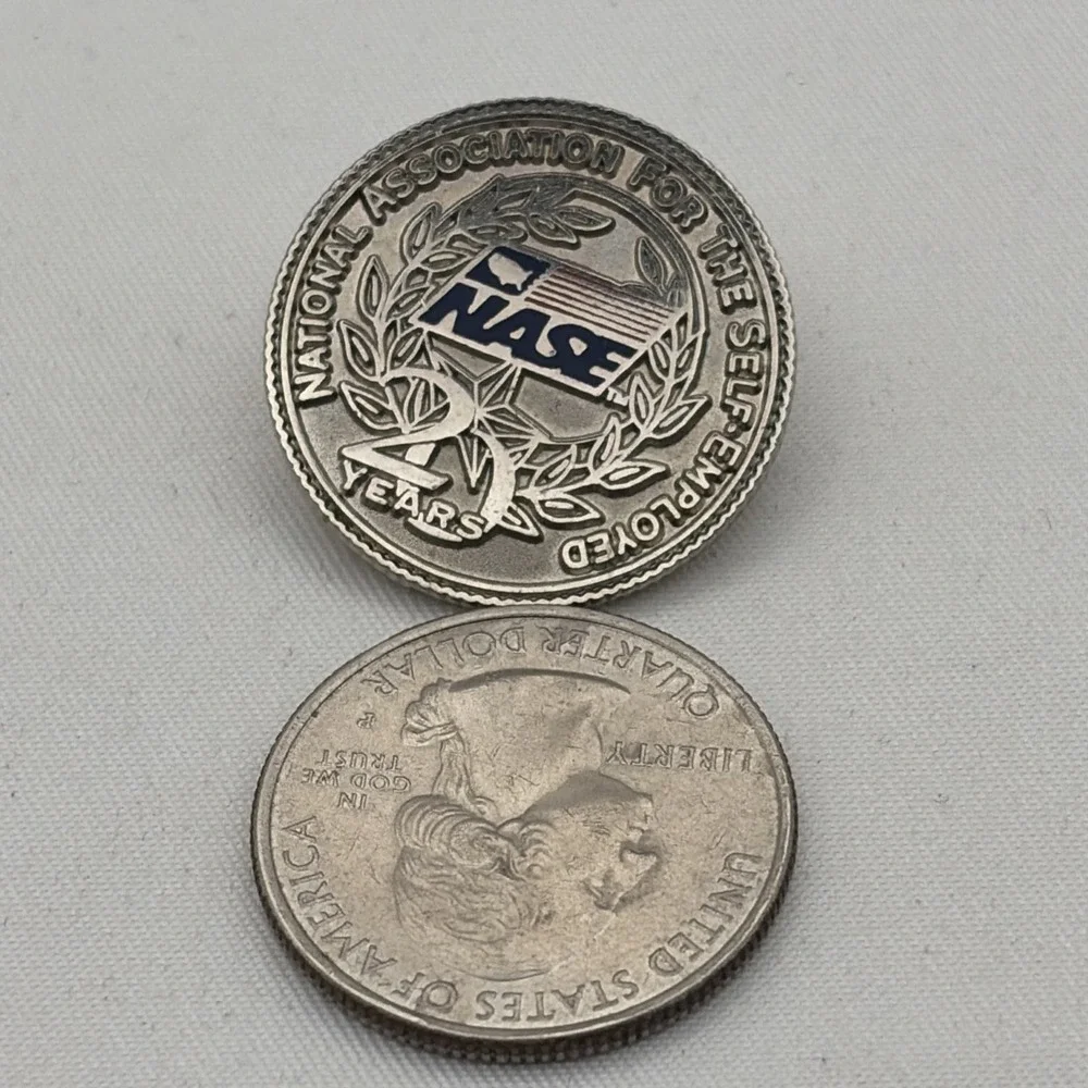 National Association For The Self-Employed NASE Lapel Hat Pin